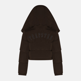 Trapstar Women's Irongate Hooded Jacket - Brown - No Sauce The Plug