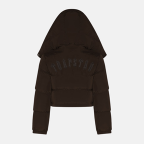 Trapstar Women's Irongate Hooded Jacket - Brown - No Sauce The Plug