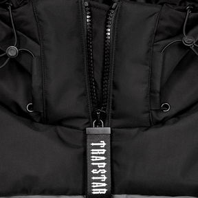 Trapstar Decoded AW23 Puffer - Black/Grey - No Sauce The Plug
