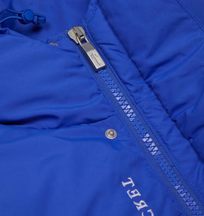 Trapstar Decoded Hooded Puffer 2.0 Jacket - Dazzling Blue - No Sauce The Plug