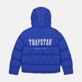 Trapstar Decoded Hooded Puffer 2.0 Jacket - Dazzling Blue - No Sauce The Plug