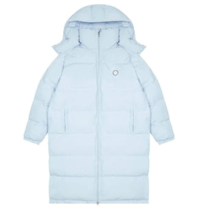 Trapstar Irongate Full-Length Oversized Puffer Jacket - Ice Blue - No Sauce The Plug
