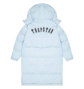 Trapstar Irongate Full-Length Oversized Puffer Jacket - Ice Blue - No Sauce The Plug
