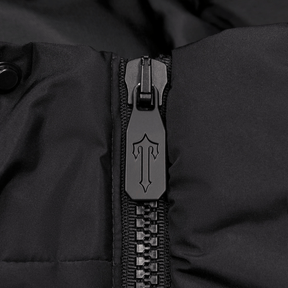 Trapstar Irongate Hooded Puffer AW23 Jacket - Black Gradient - No Sauce The Plug