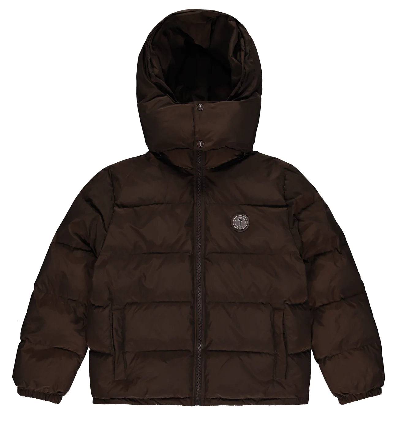 Trapstar Irongate Jacket Detachable Hood - Brown - No Sauce The Plug