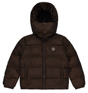 Trapstar Irongate Jacket Detachable Hood - Brown - No Sauce The Plug