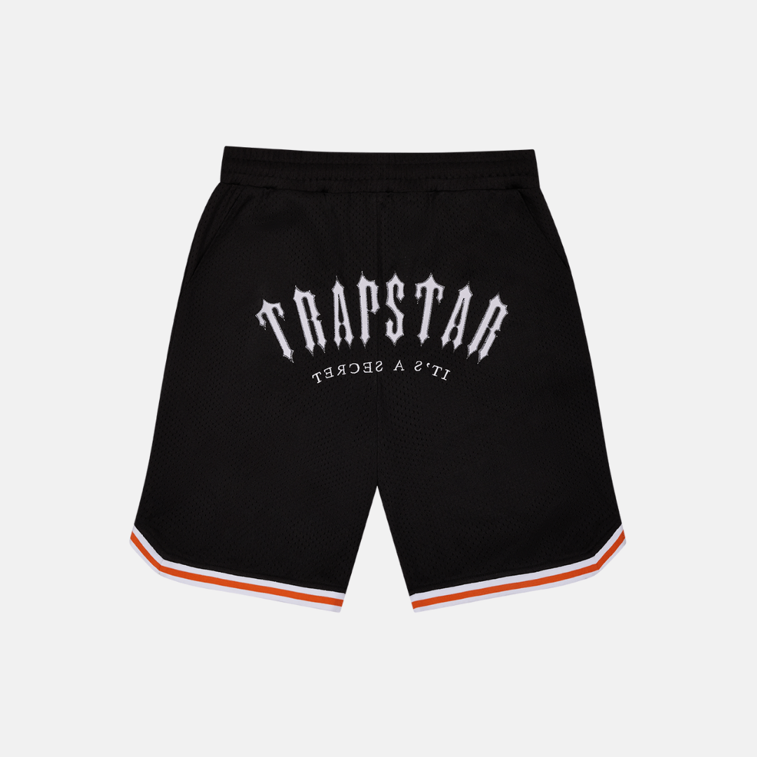Trapstar Irongate Arch Basketball Set - Black/White/Orange - No Sauce The Plug
