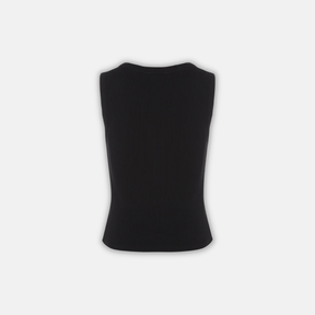 Trapstar Women's Irongate Lace Up Vest - Black - No Sauce The Plug