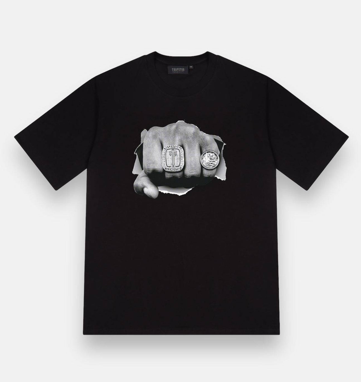 Trapstar Breakthrough Tee - Black - No Sauce The Plug
