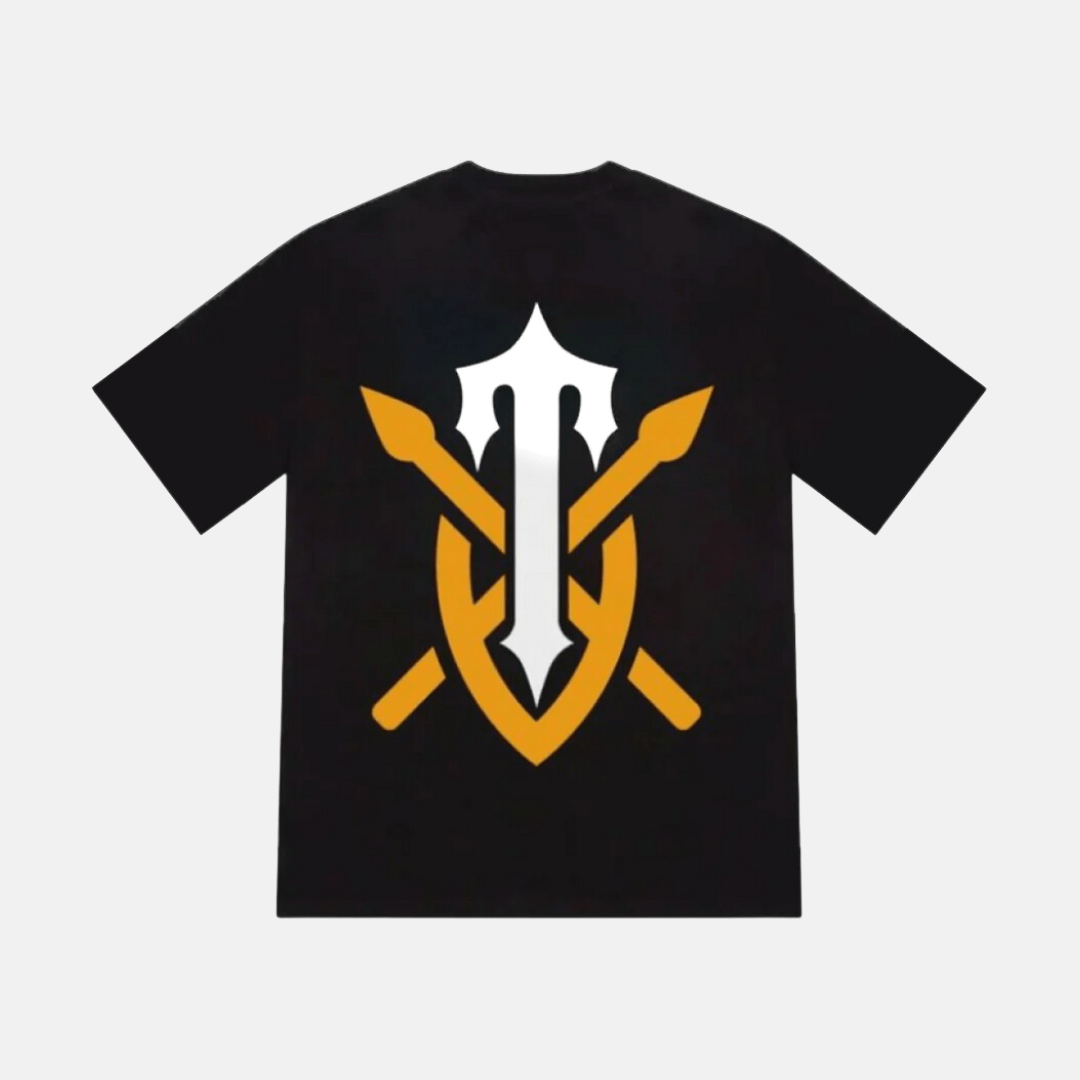Trapstar x Daily Paper Alliance T-Shirt - Black - No Sauce The Plug