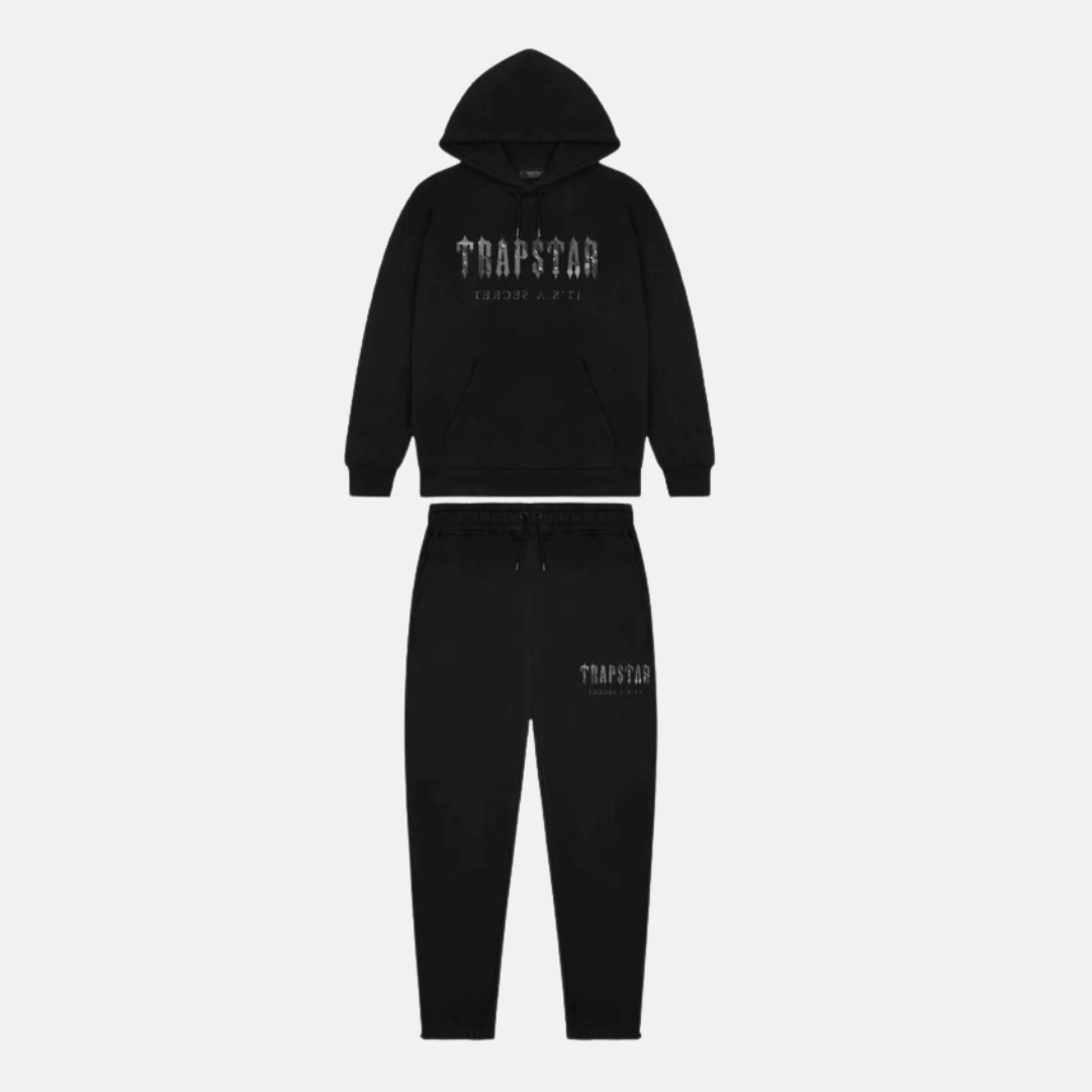 Trapstar Decoded Tracksuit - Blackout/Camo - No Sauce The Plug